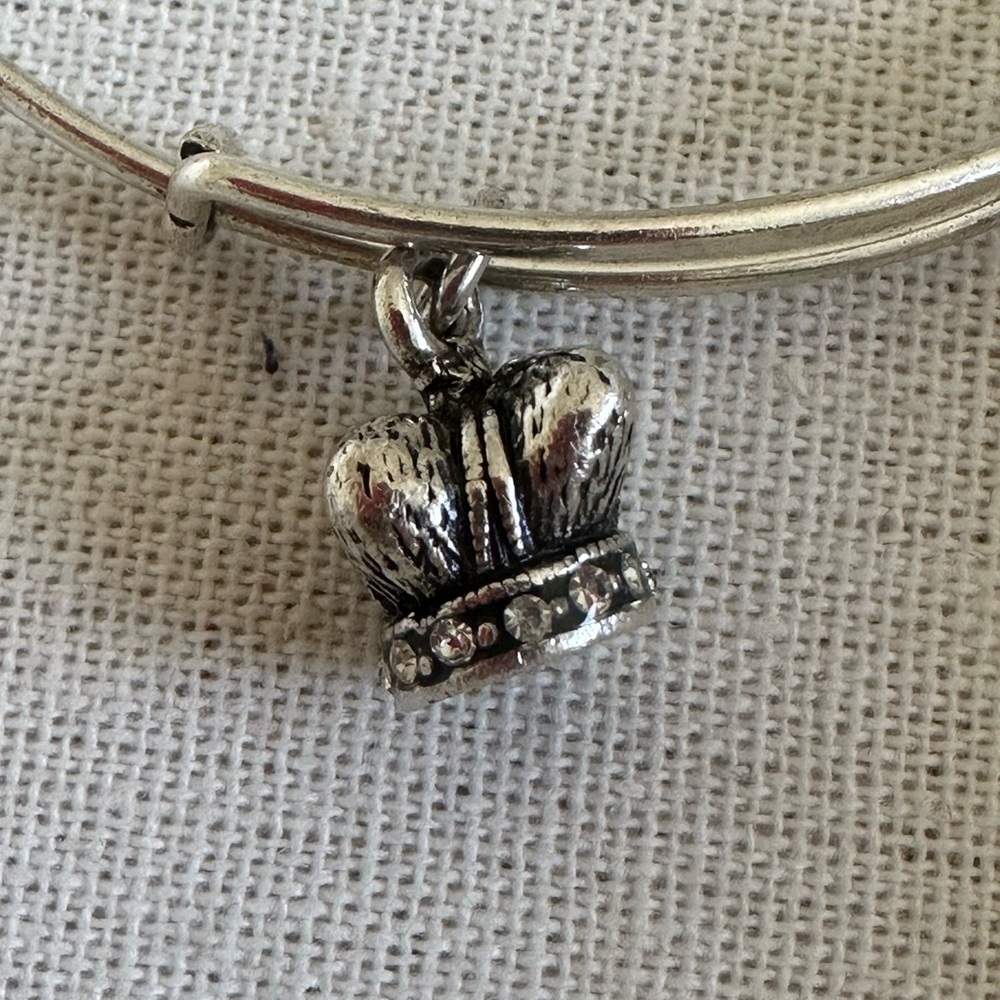 Alex and Ani - Crystal Crown Bracelet Bangle